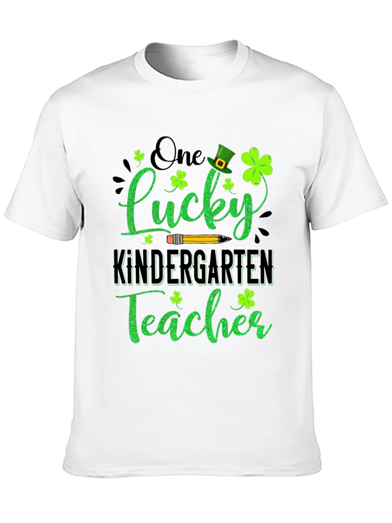 Lucky Kindergarten Teacher St. Patricks Day T-Shirt
