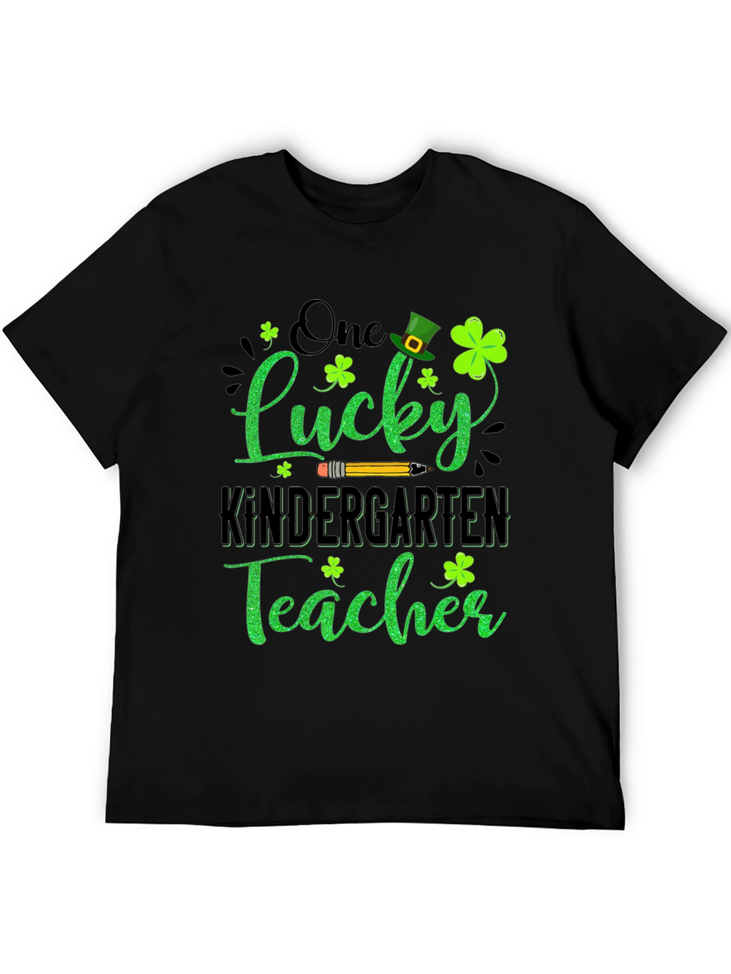 Lucky Kindergarten Teacher St. Patricks Day T-Shirt