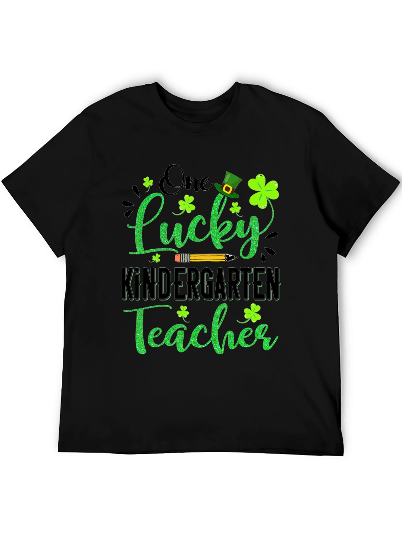 Lucky Kindergarten Teacher St. Patricks Day T-Shirt