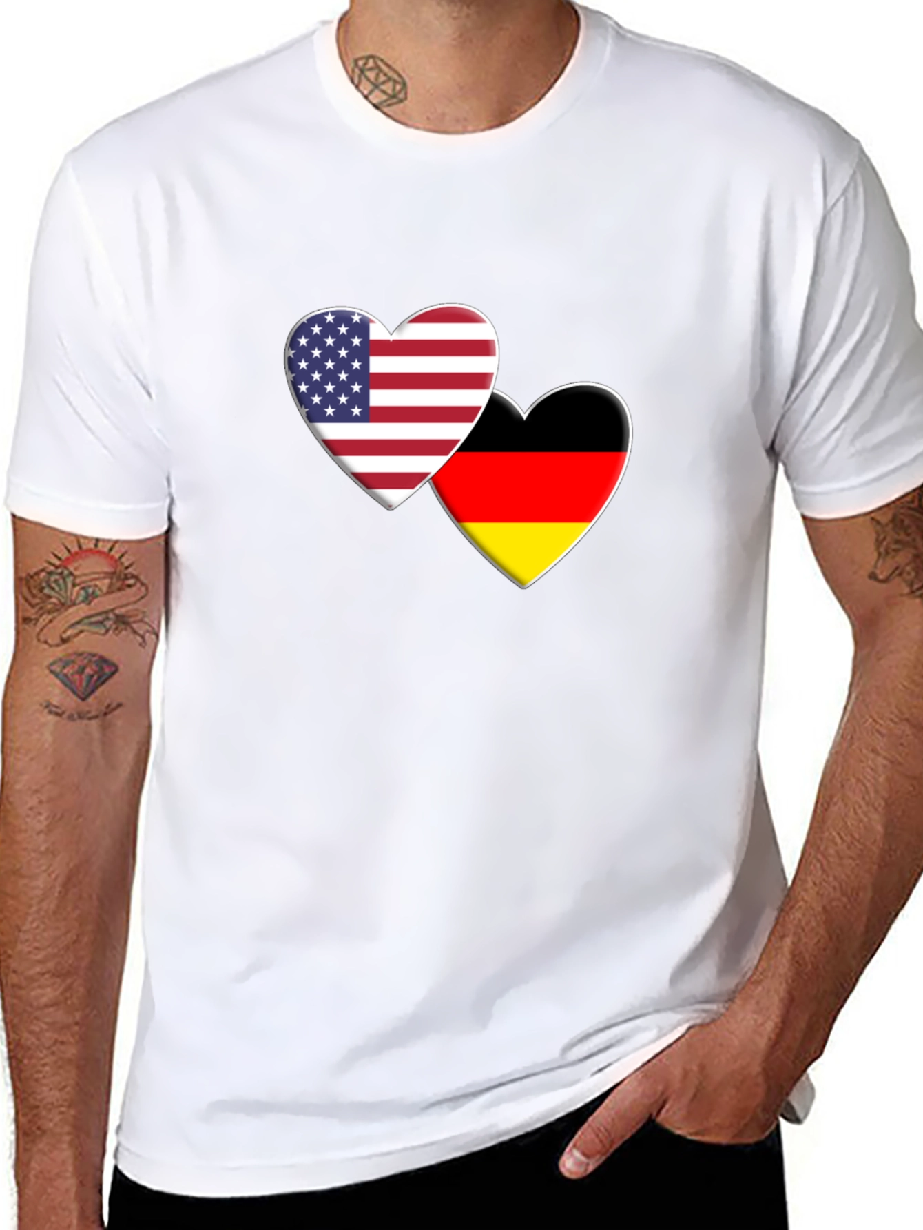 USA & Germany Love T-Shirt