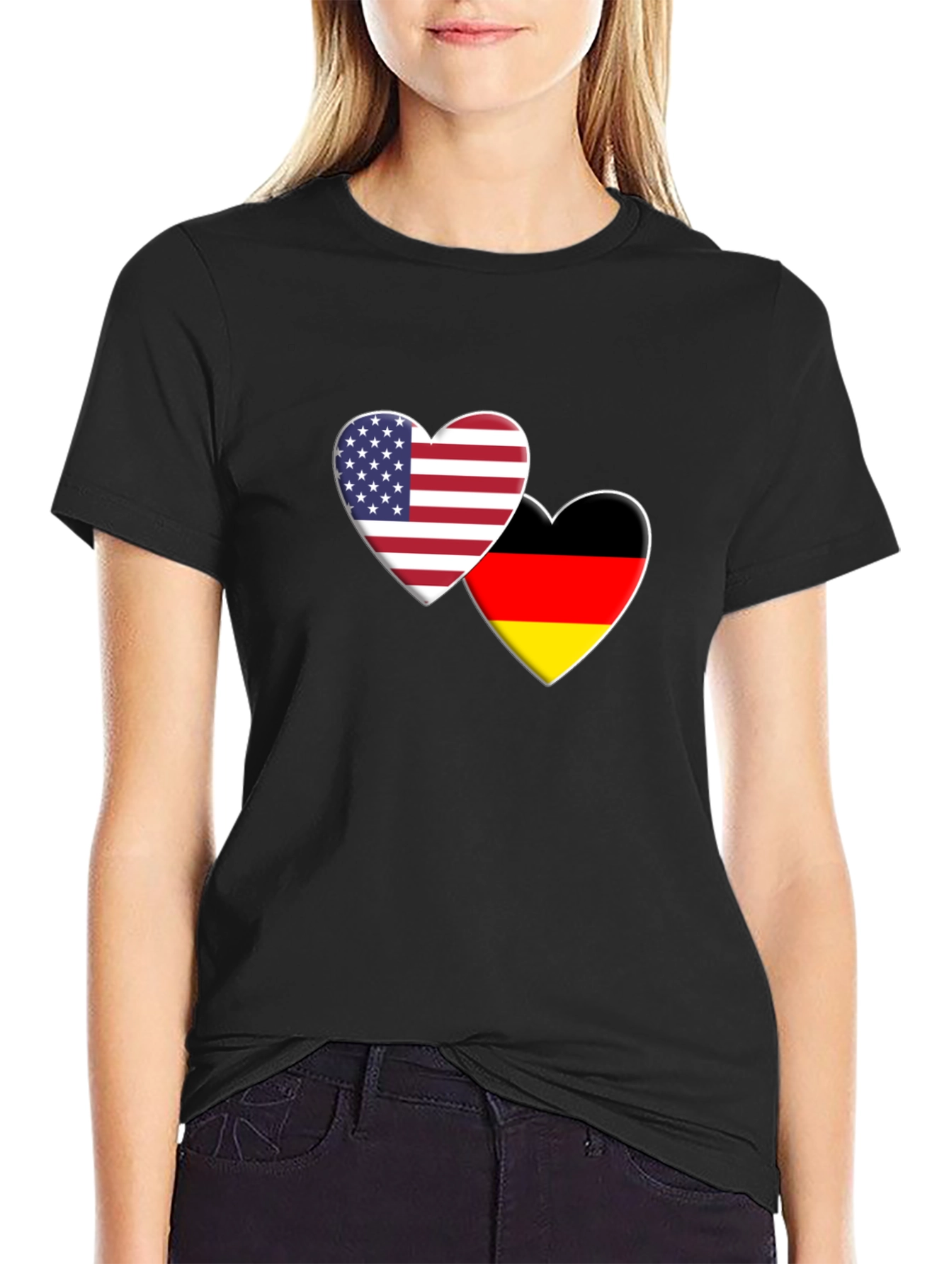 USA & Germany Love T-Shirt