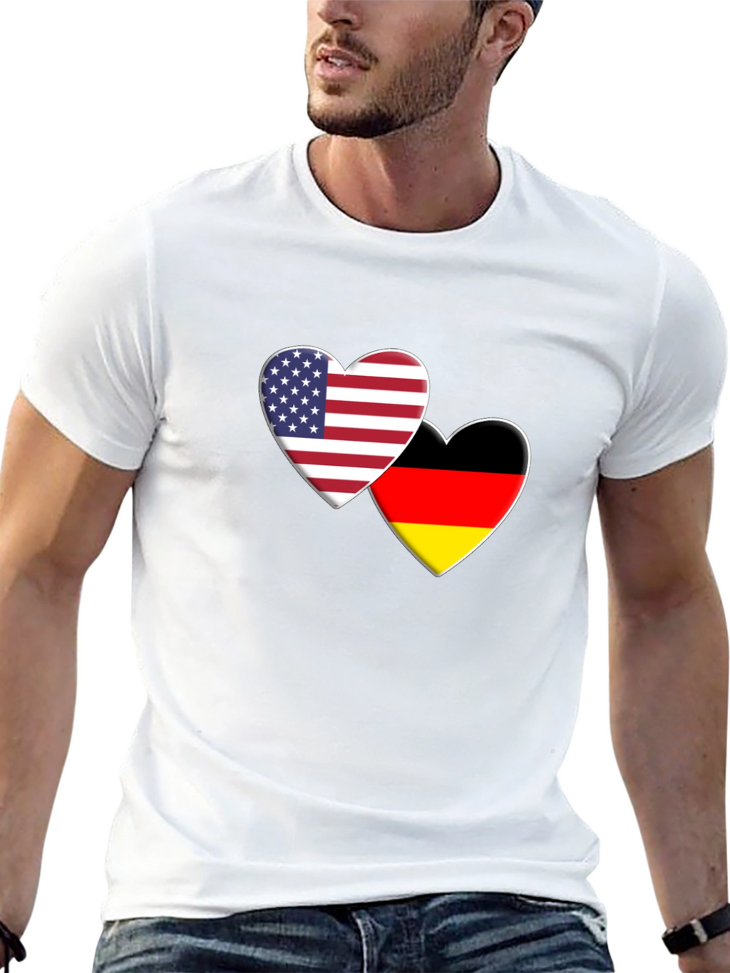 USA & Germany Love T-Shirt