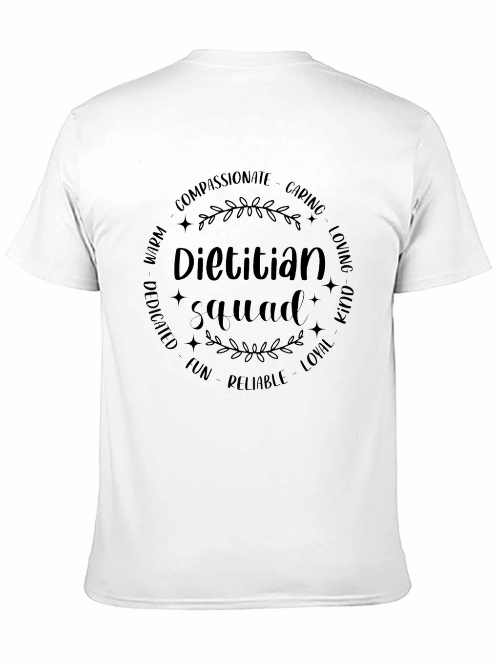 Dietitian Squad Graphic Tee - Soft Cotton Blend