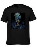 Atlas Holding World Graphic Tee - Black