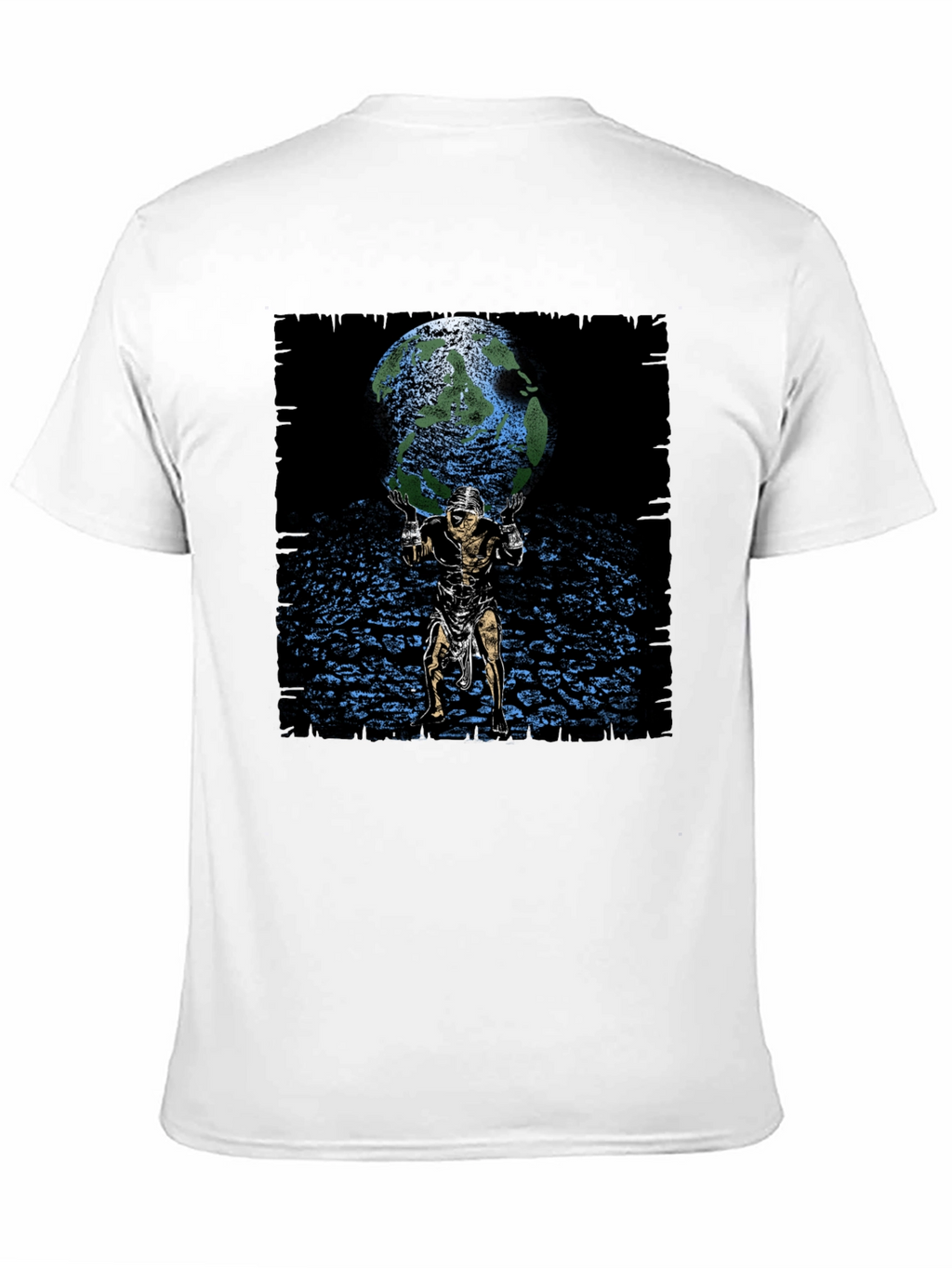 Atlas Holding World Graphic Tee - Black