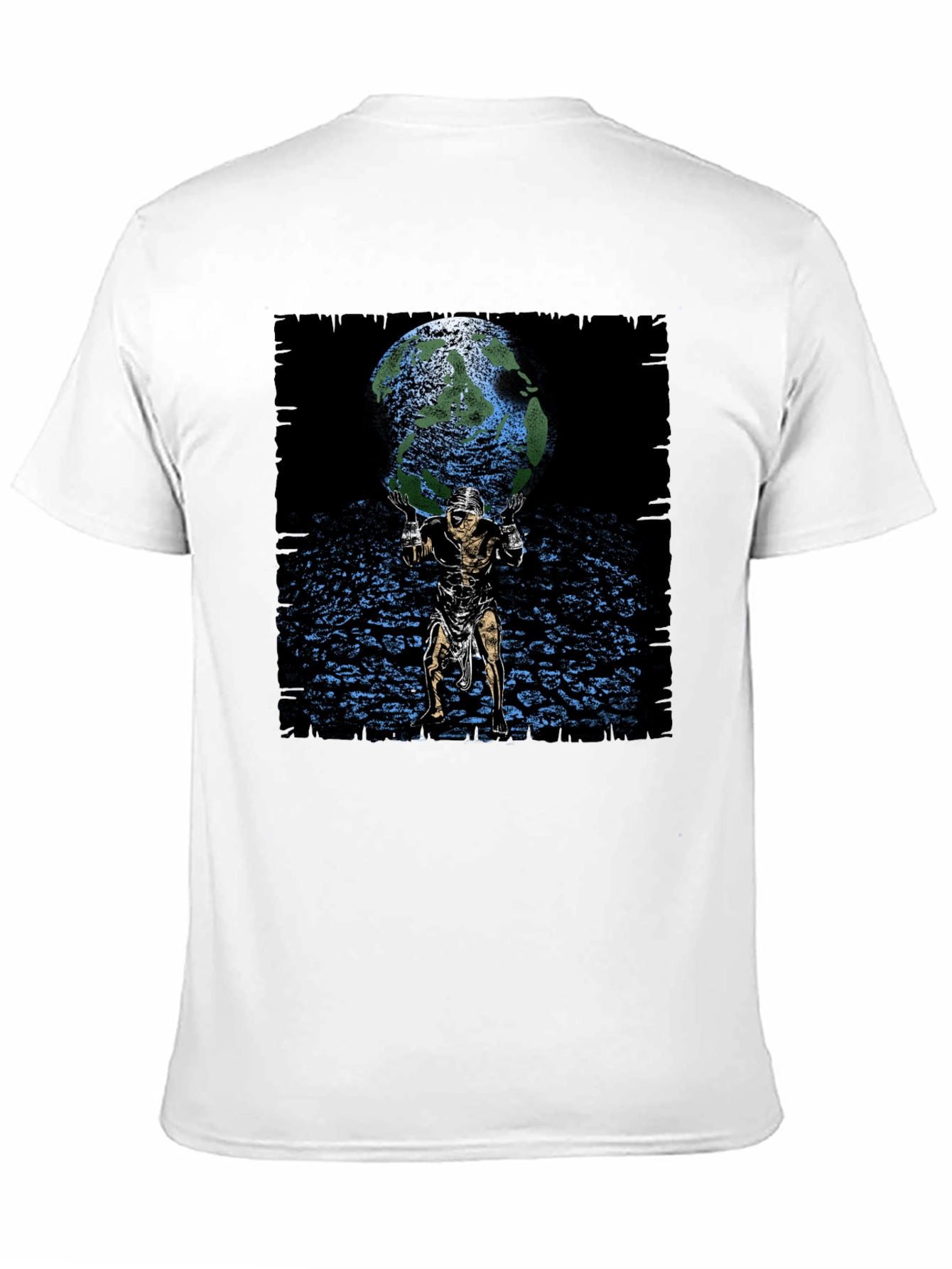 Atlas Holding World Graphic Tee - Black