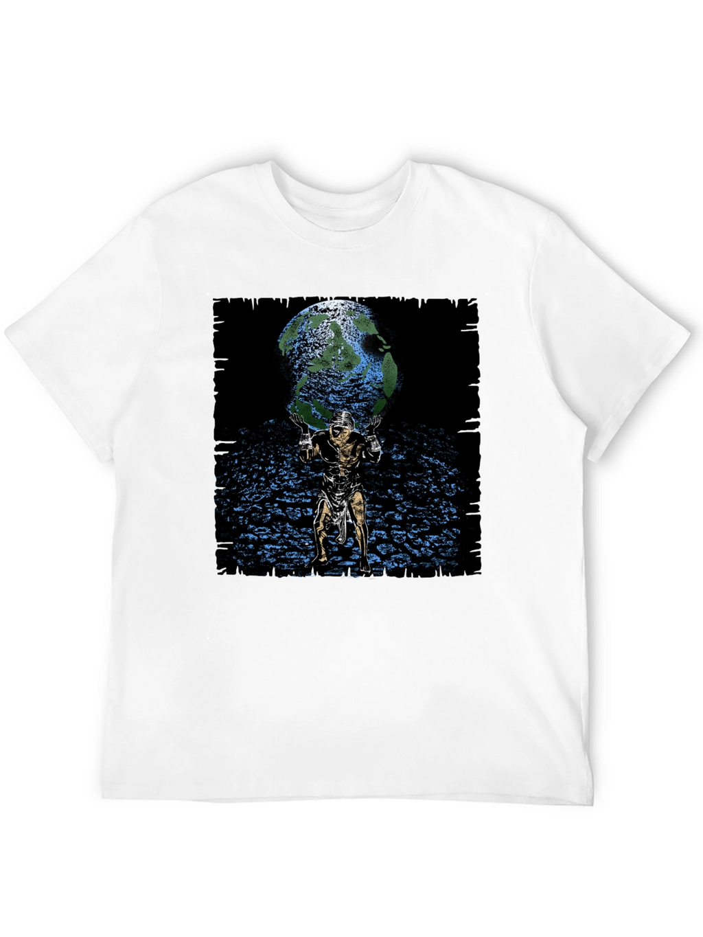 Atlas Holding World Graphic Tee - Black
