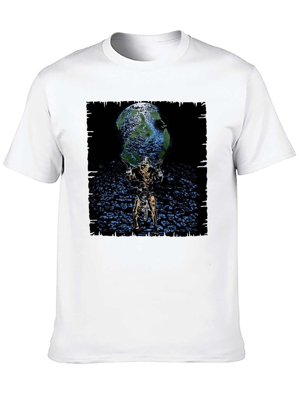 Atlas Holding World Graphic Tee - Black