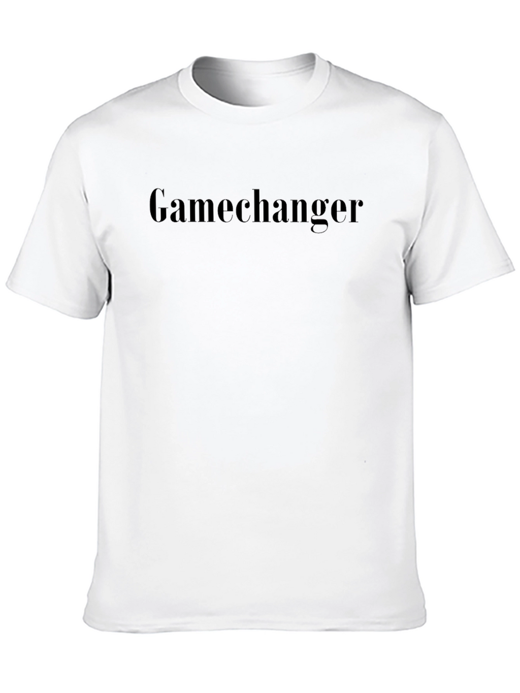 Gamechanger Black T-Shirt - Bold Statement Tee