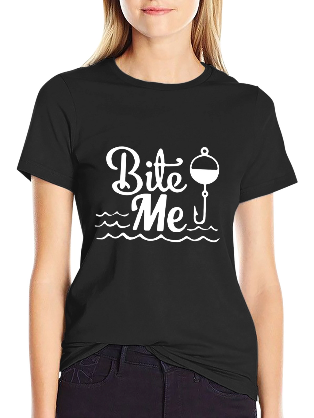 Bite Me Fishing T-Shirt - Humor Angler Tee