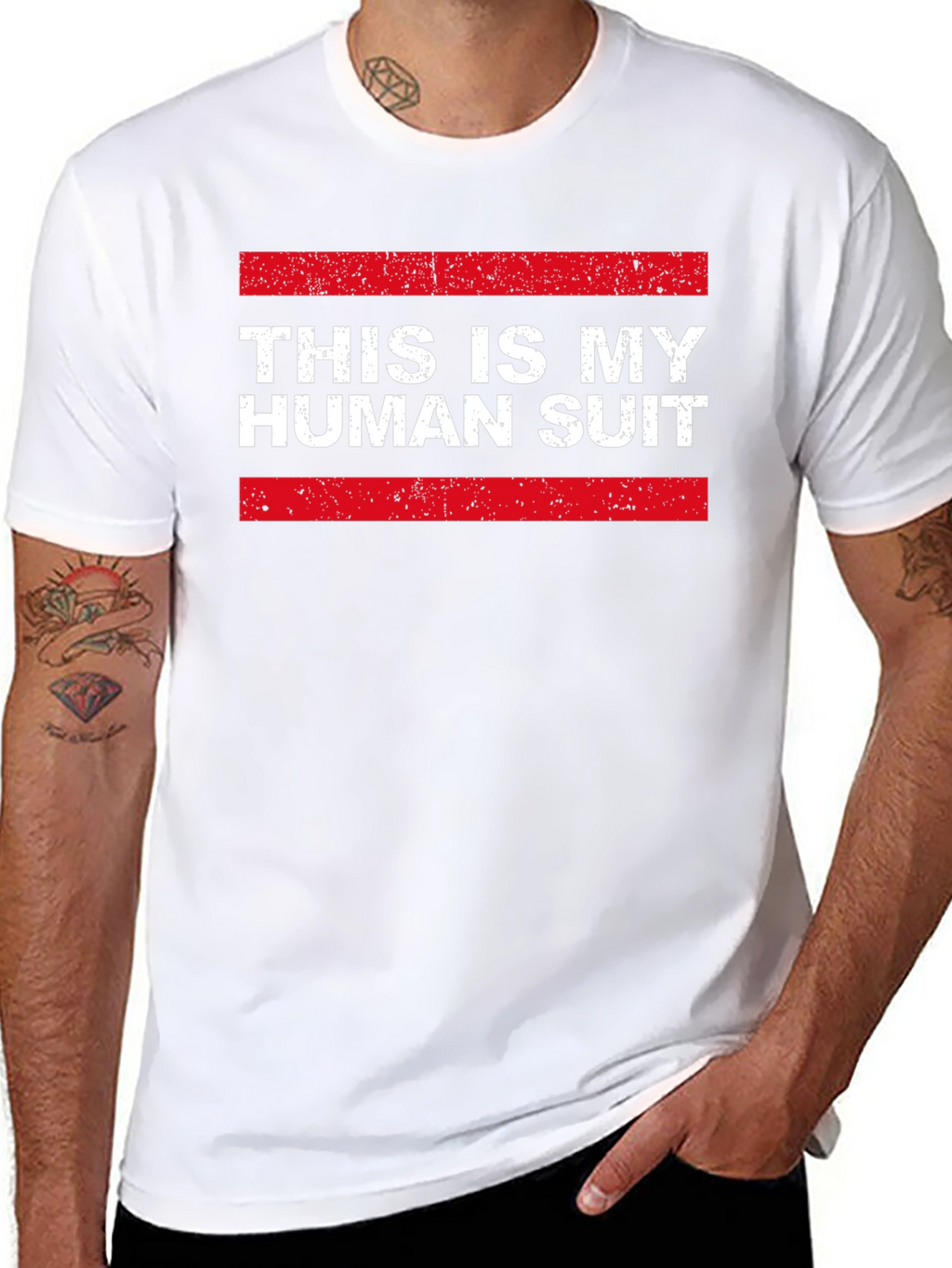 This is My Human Suit Graphic Tee