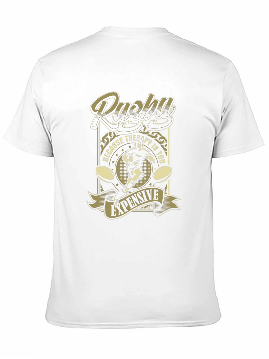 Rugby Therapy T-Shirt - Funny Sport Tee