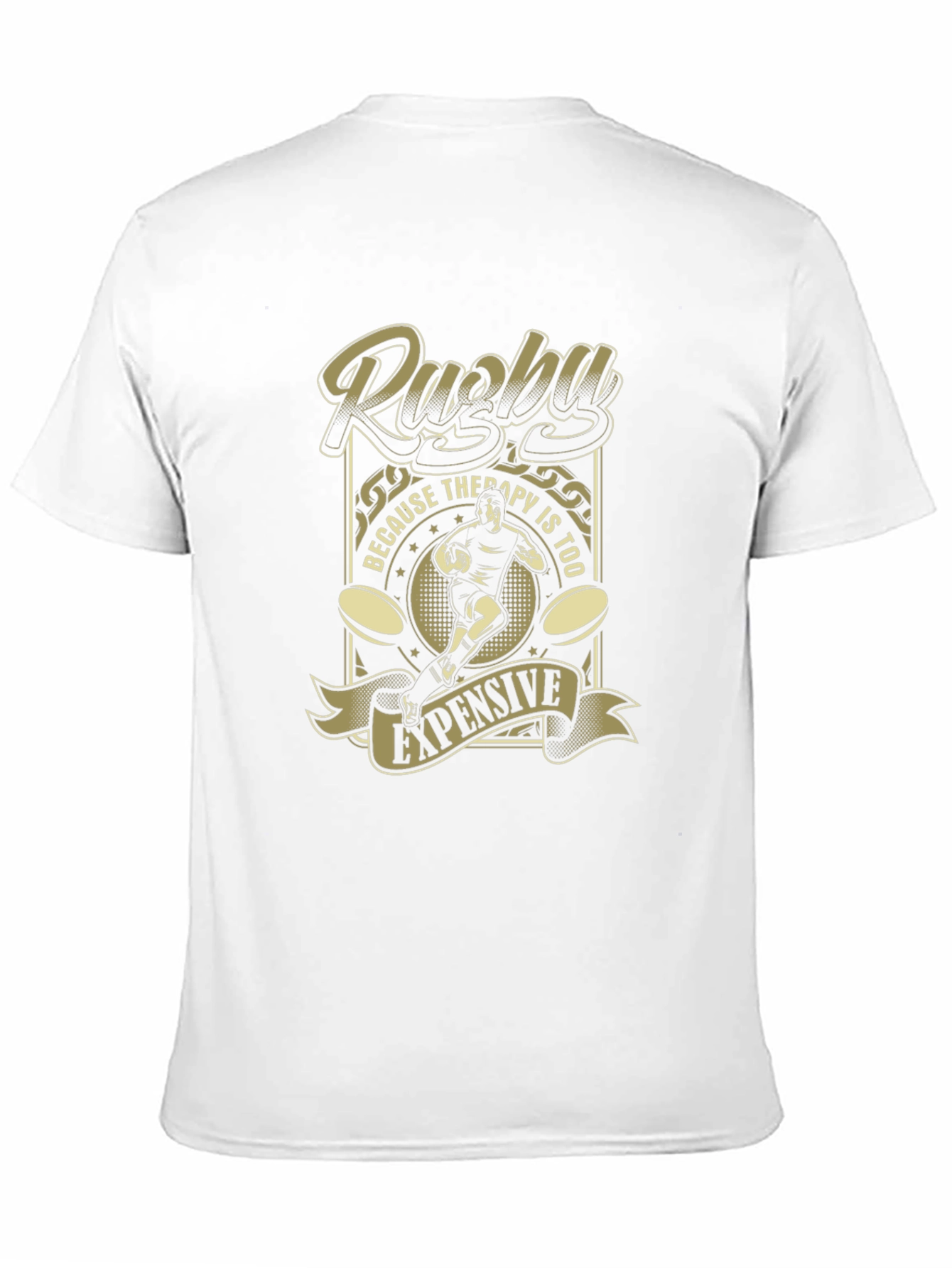 Rugby Therapy T-Shirt - Funny Sport Tee