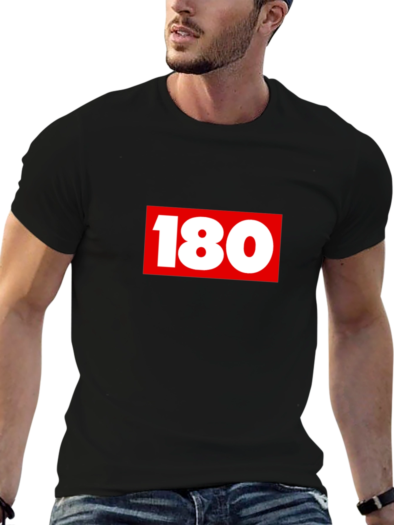 180 Graphic Tee - Bold Statement Shirt