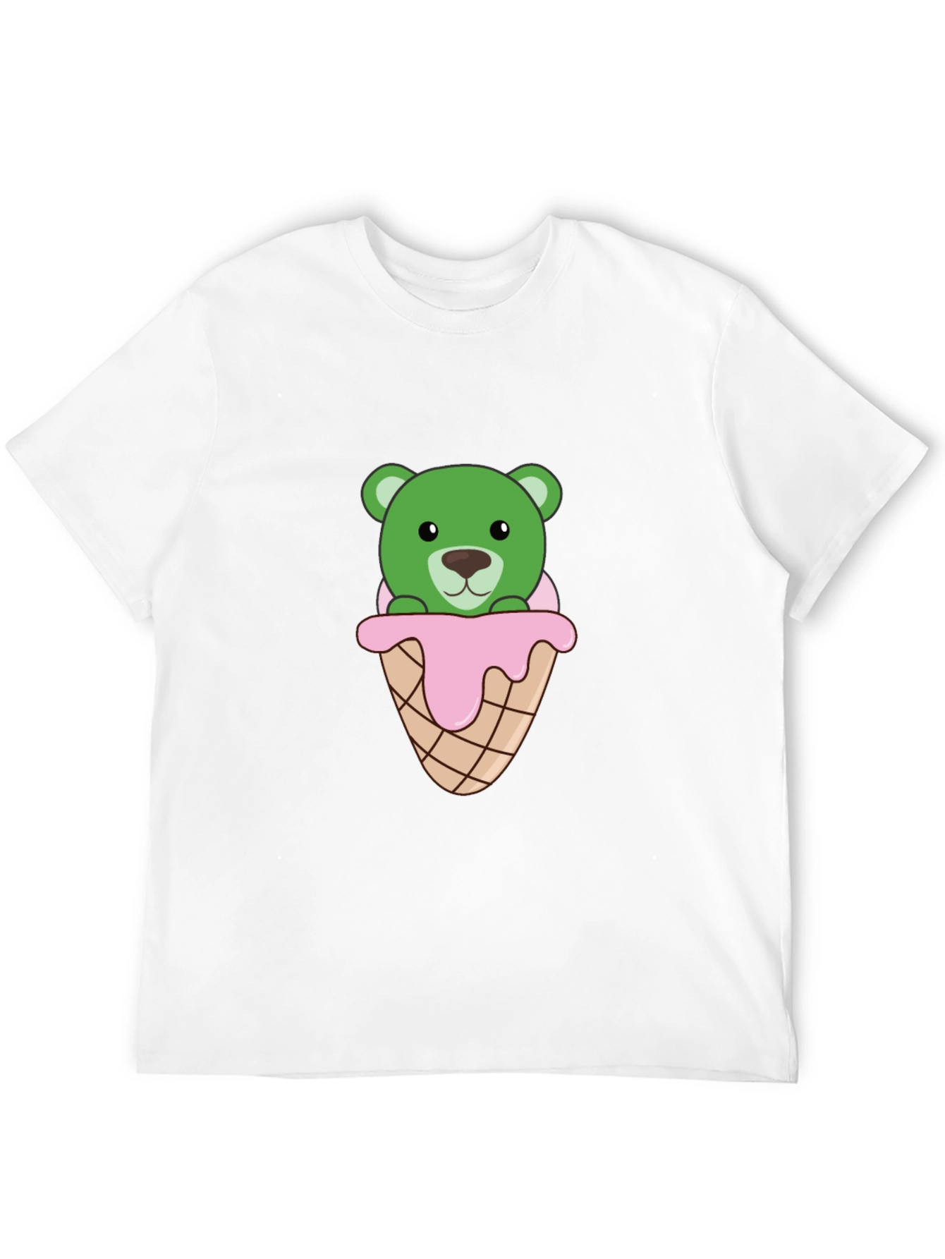 Beary Sweet T-Shirt - Ice Cream Cone Design