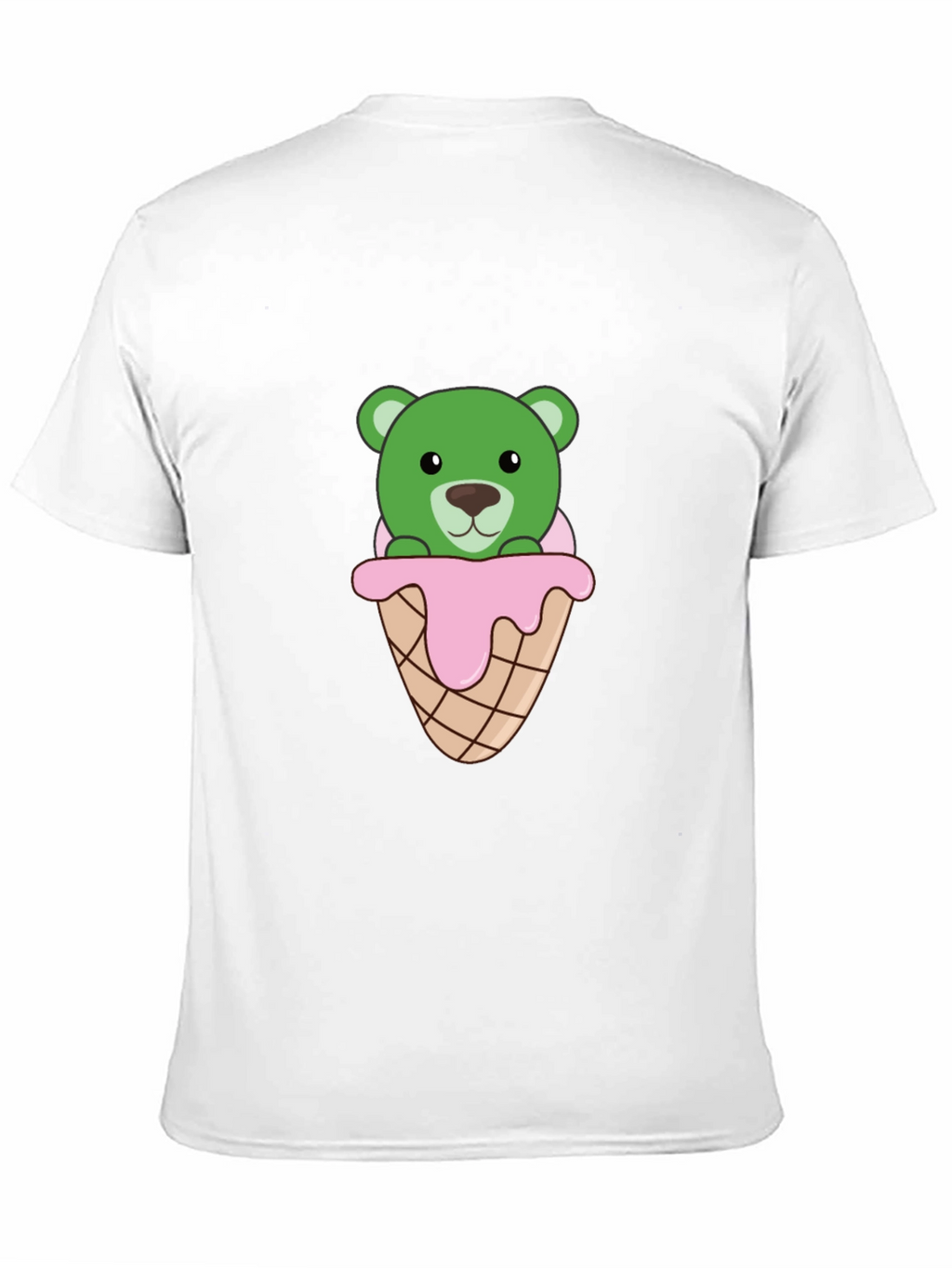 Beary Sweet T-Shirt - Ice Cream Cone Design