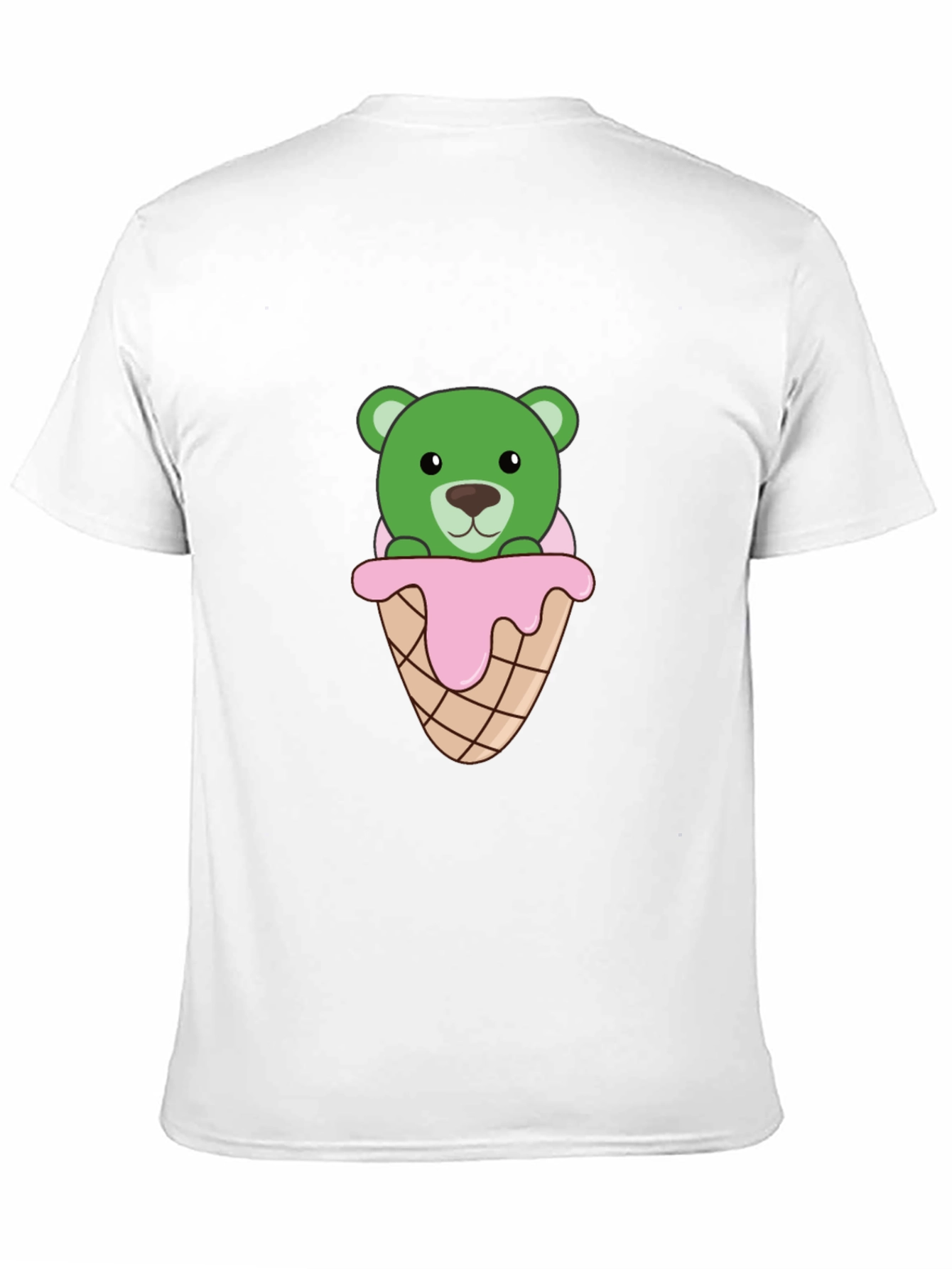 Beary Sweet T-Shirt - Ice Cream Cone Design