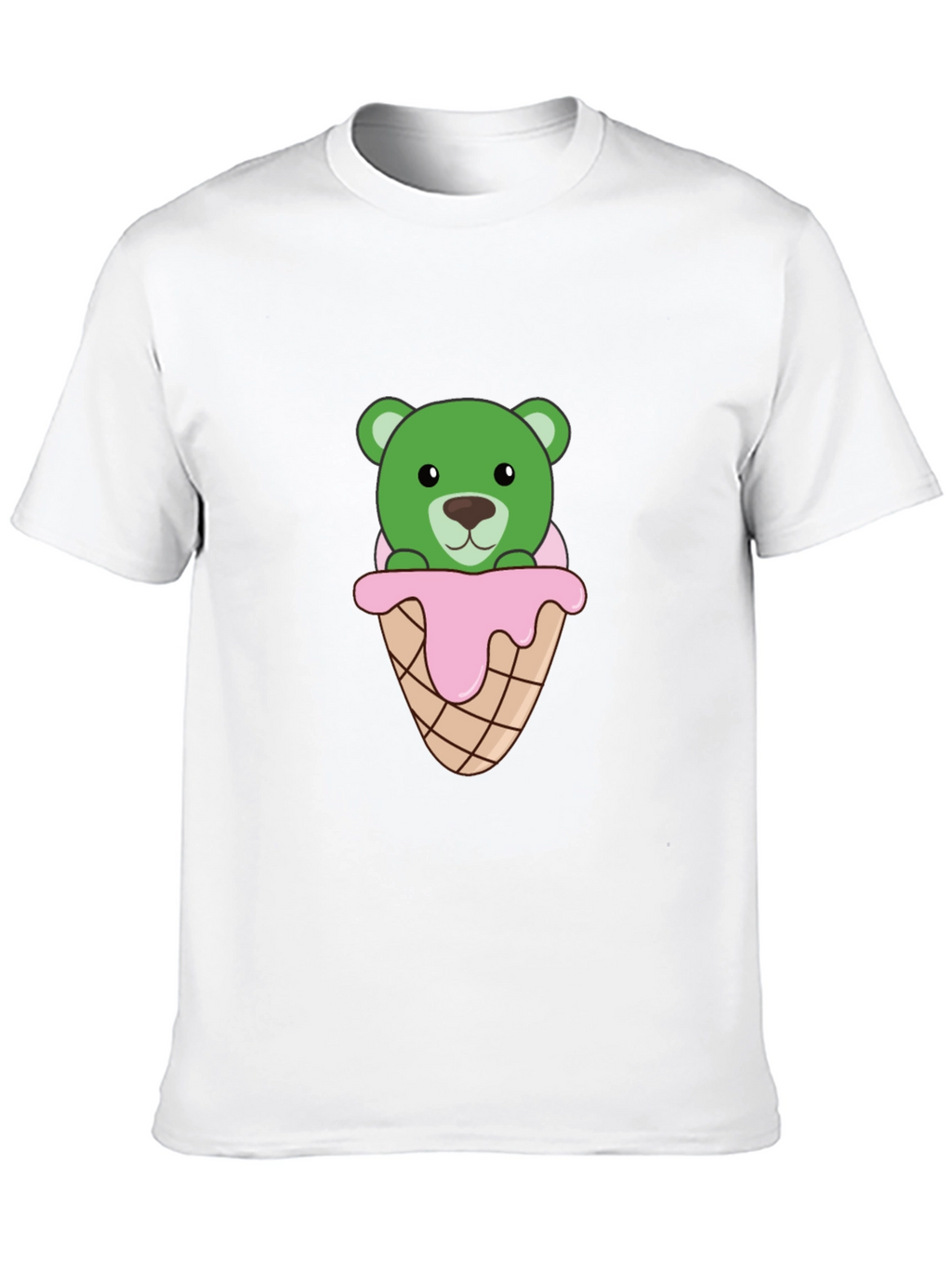 Beary Sweet T-Shirt - Ice Cream Cone Design