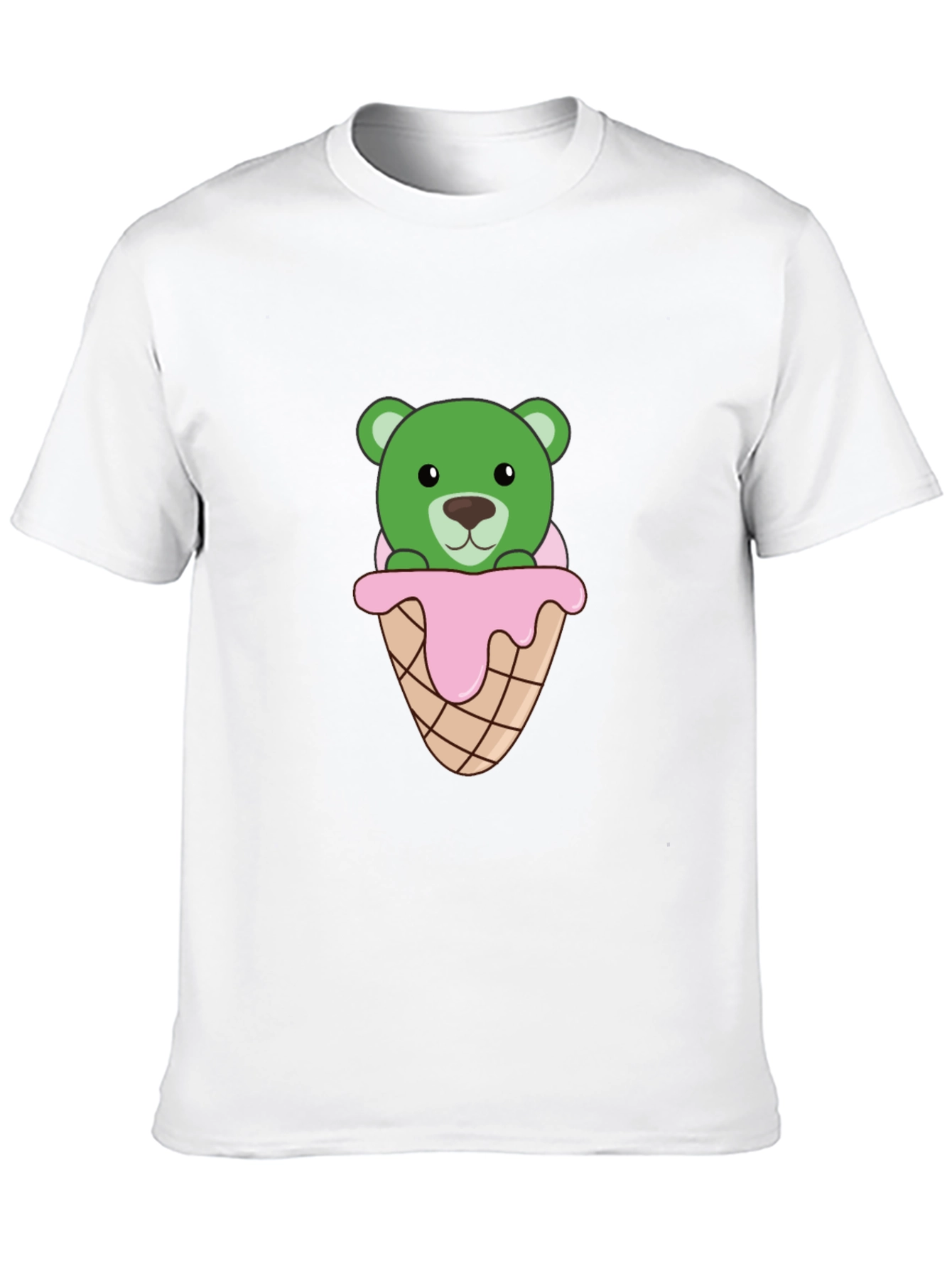 Beary Sweet T-Shirt - Ice Cream Cone Design