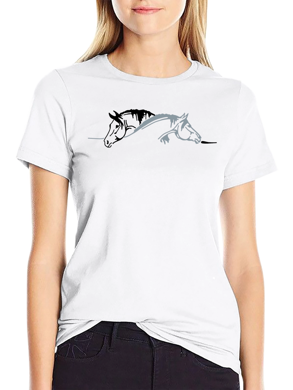 Equestrian Dreams T-Shirt - Horse Graphic Tee