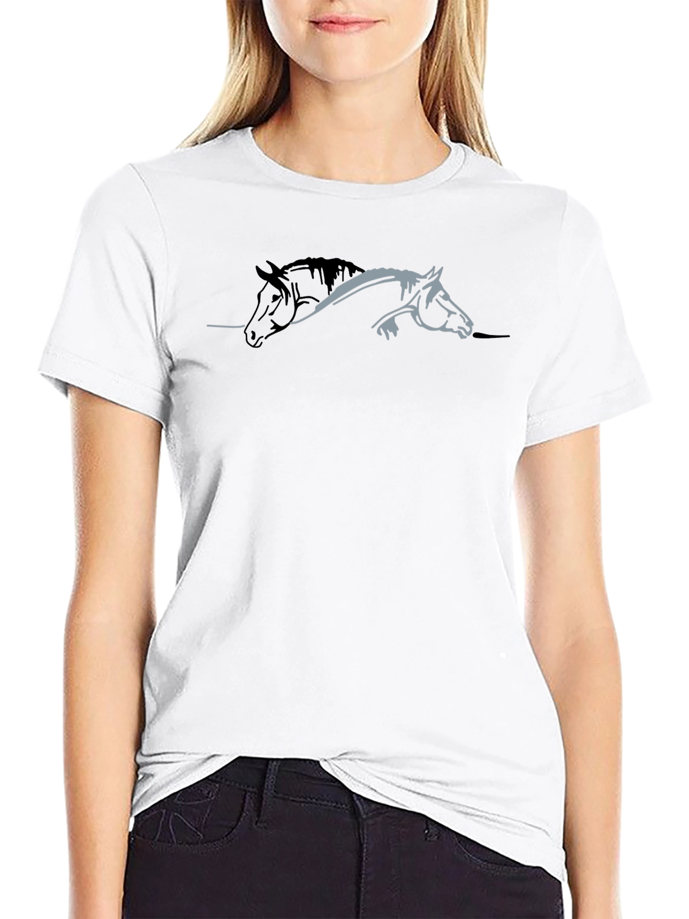 Equestrian Dreams T-Shirt - Horse Graphic Tee