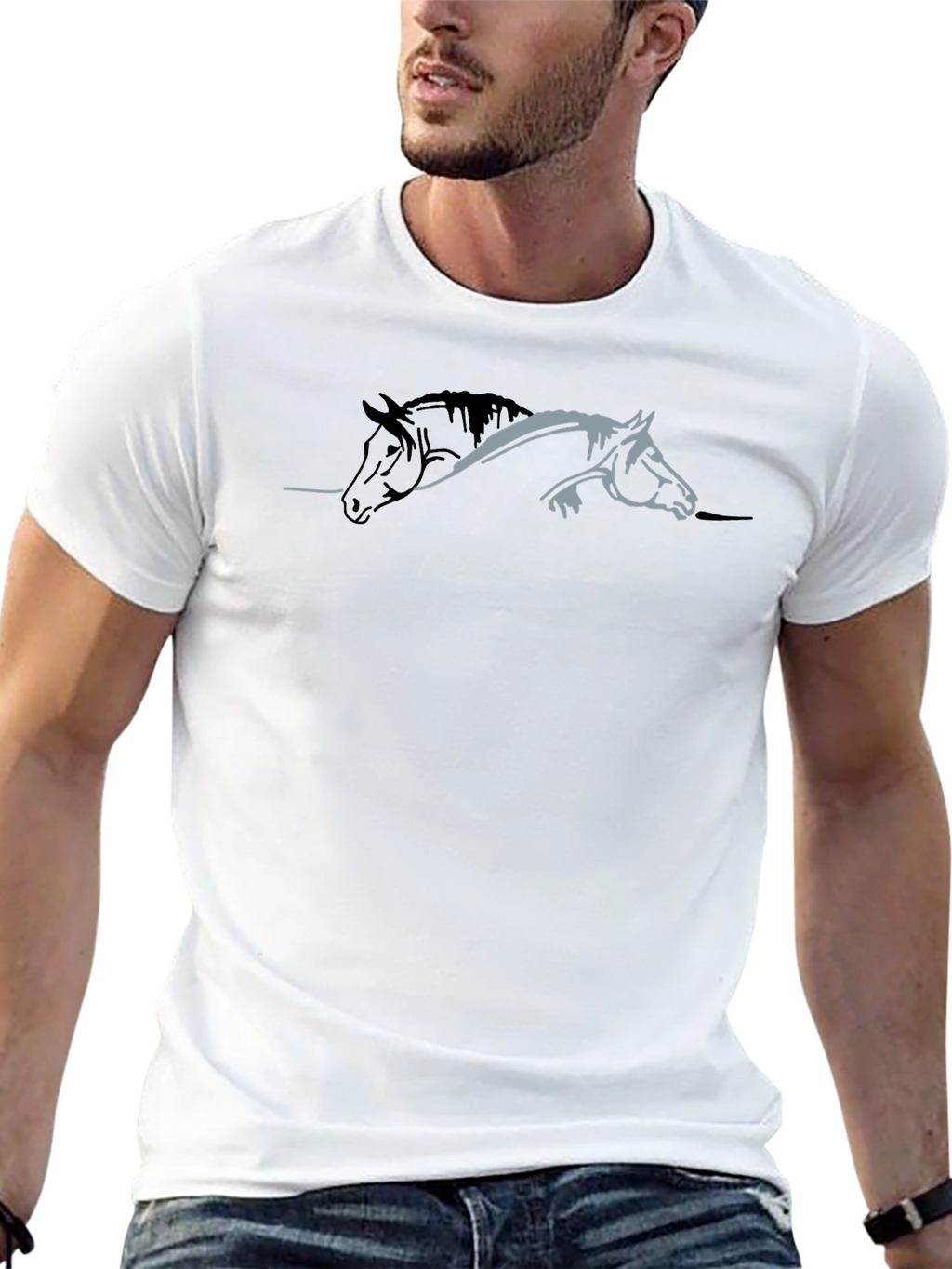 Equestrian Dreams T-Shirt - Horse Graphic Tee