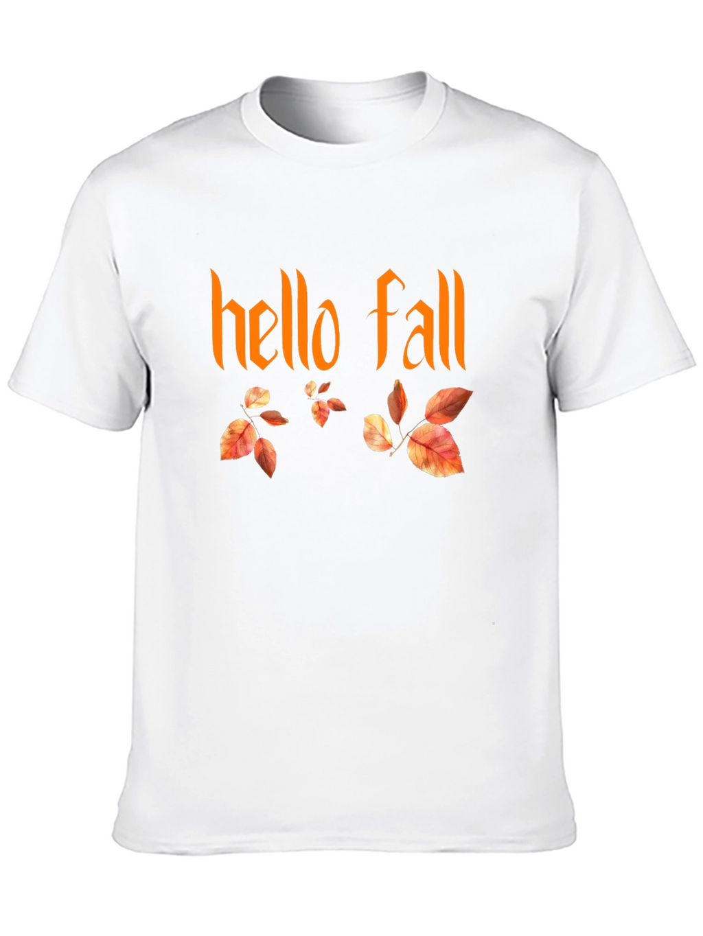 Hello Fall Graphic T-Shirt - Autumn Season Tee