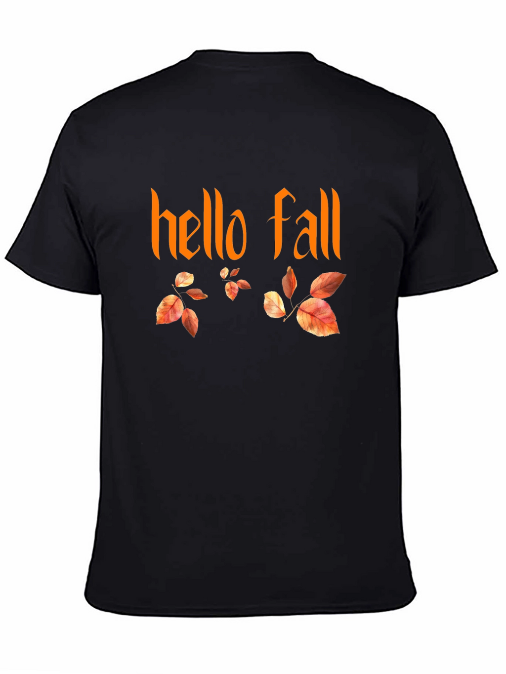 Hello Fall Graphic T-Shirt - Autumn Season Tee