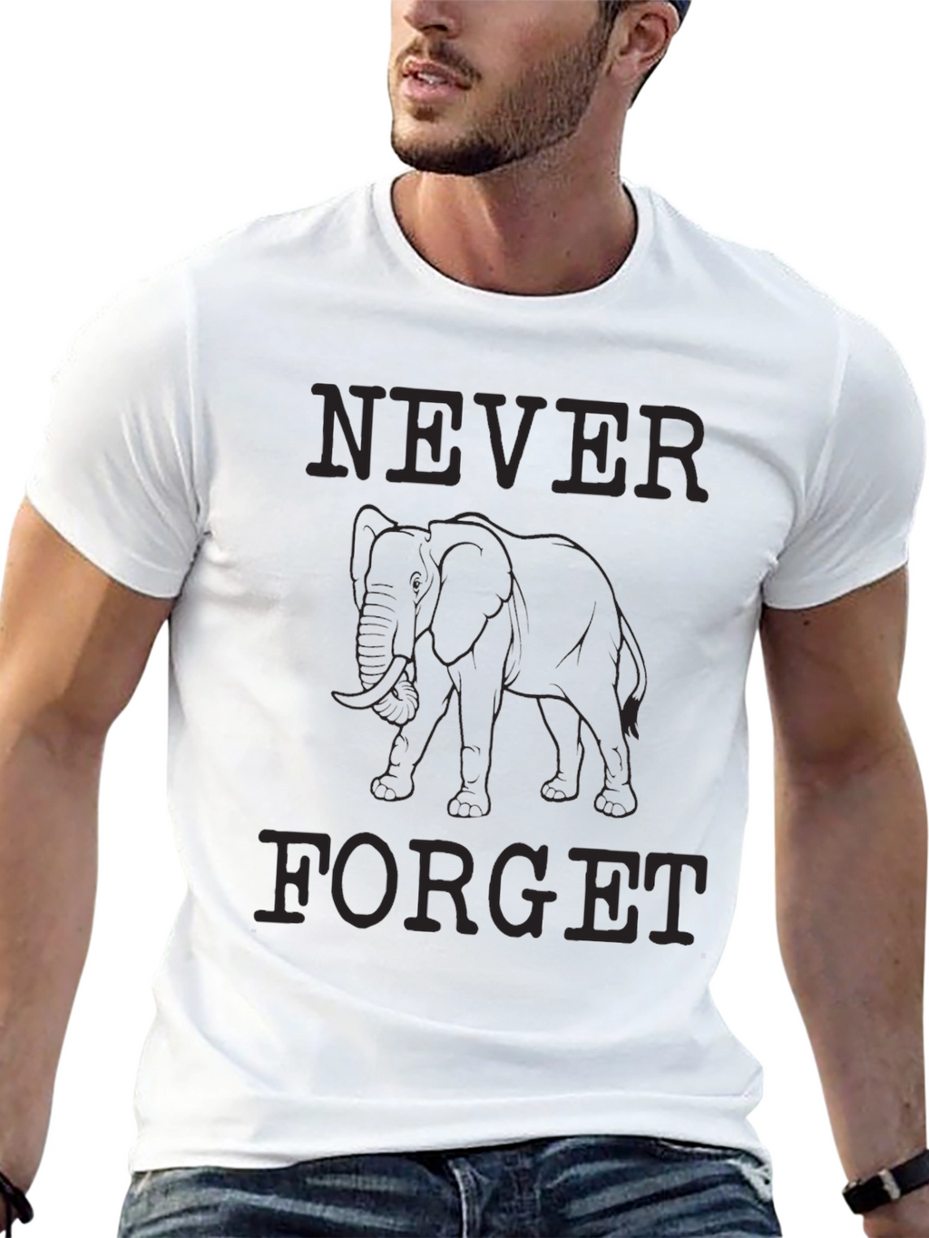 Never Forget Elephant T-Shirt