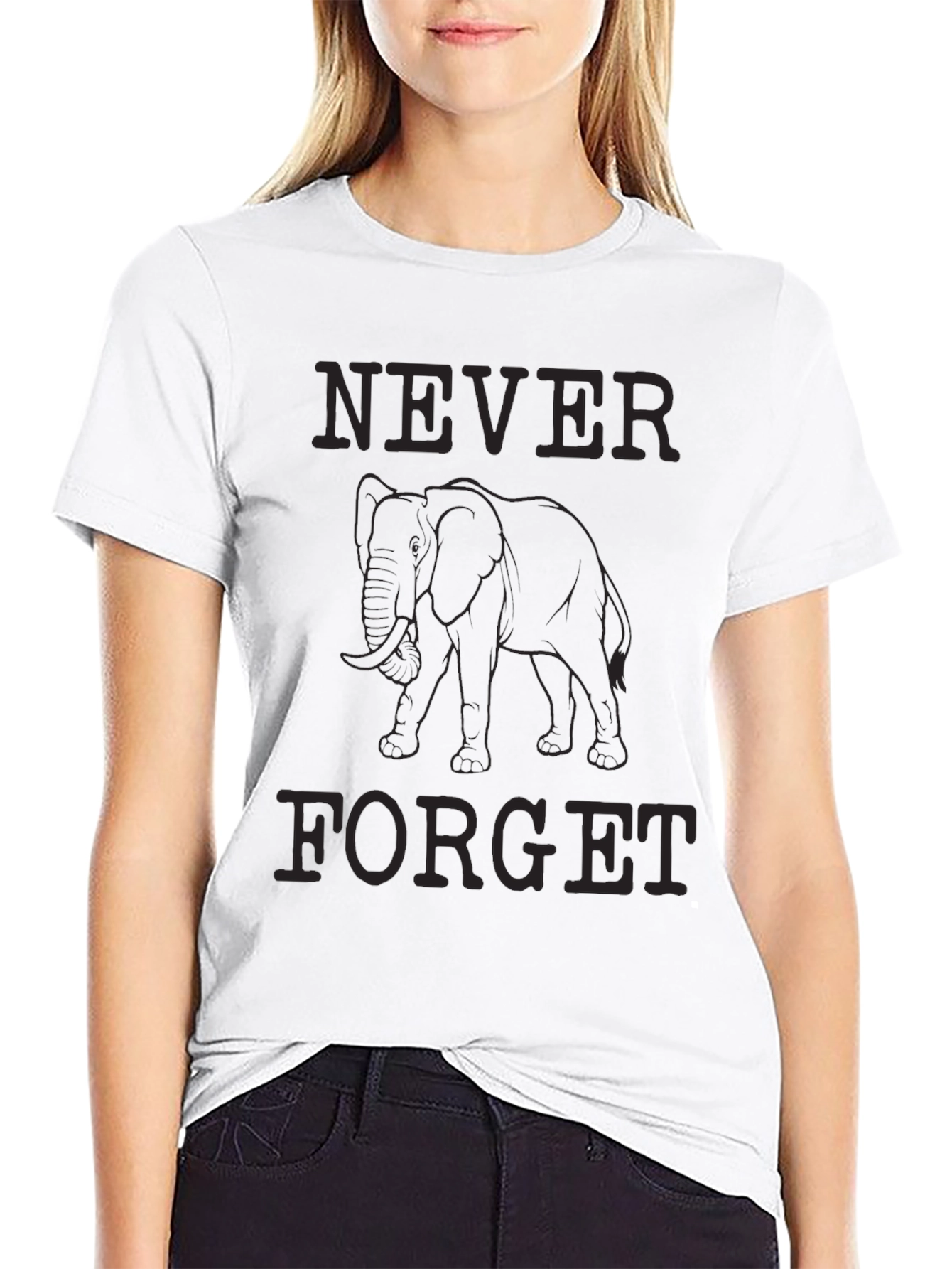 Never Forget Elephant T-Shirt