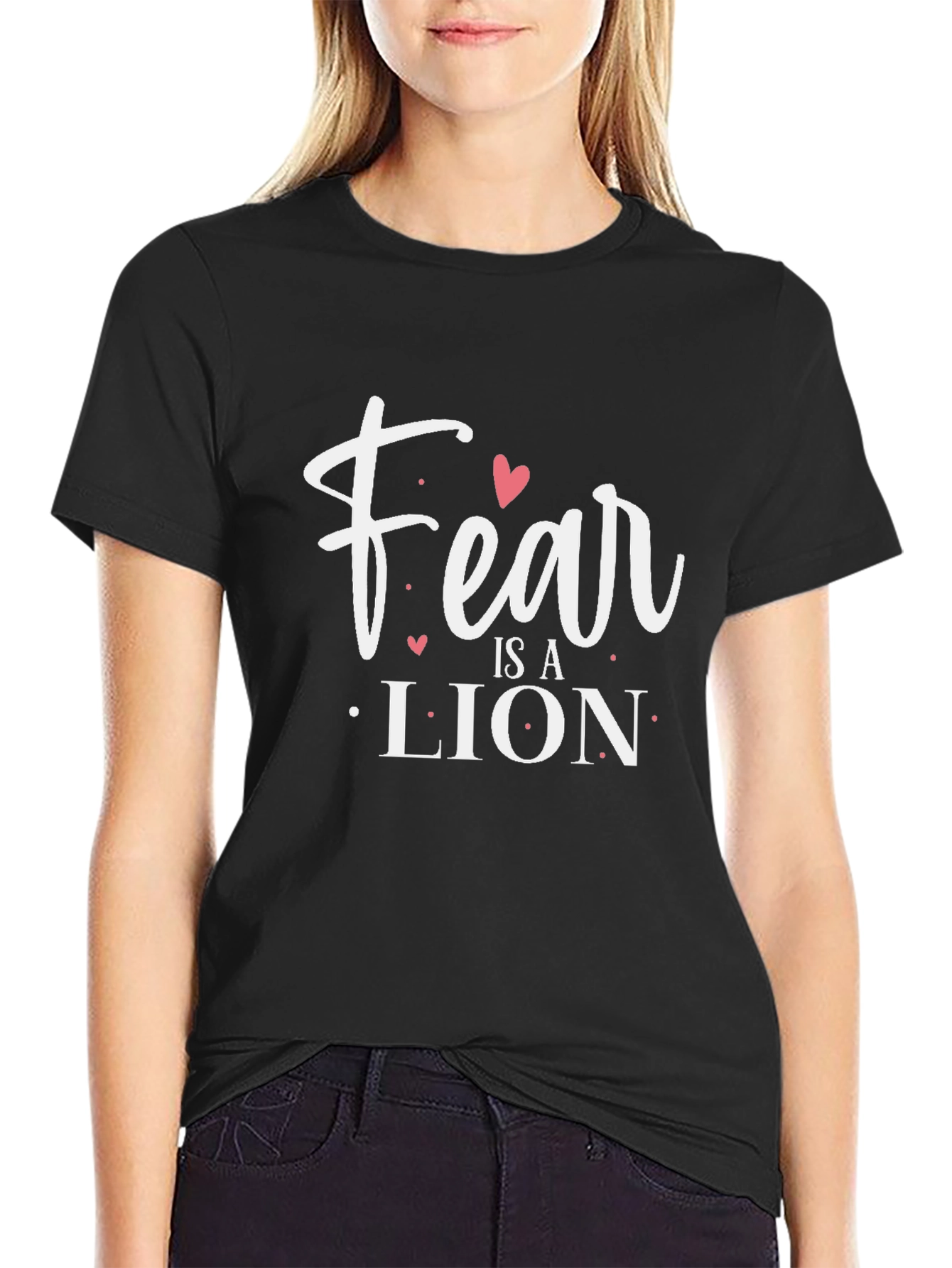 Fear is a Lion Graphic Tee