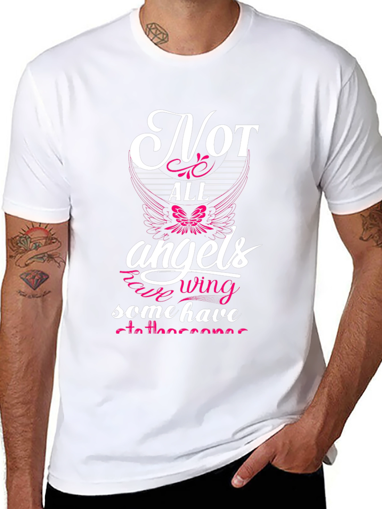 Not All Angels Graphic Tee - Unisex