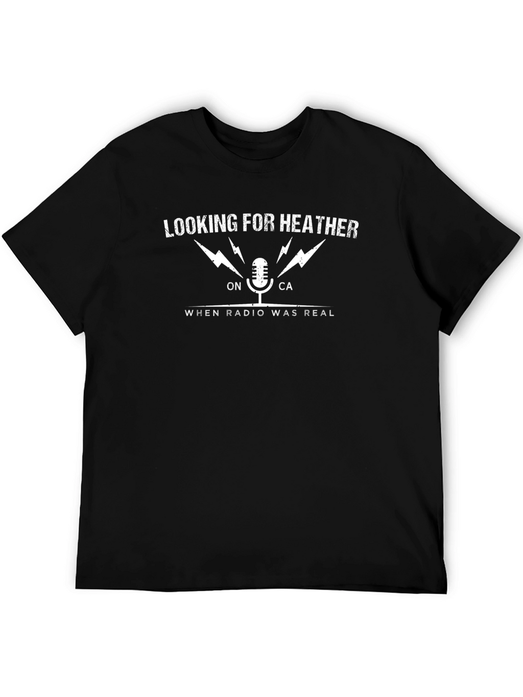 Looking For Heather T-Shirt - Retro Radio