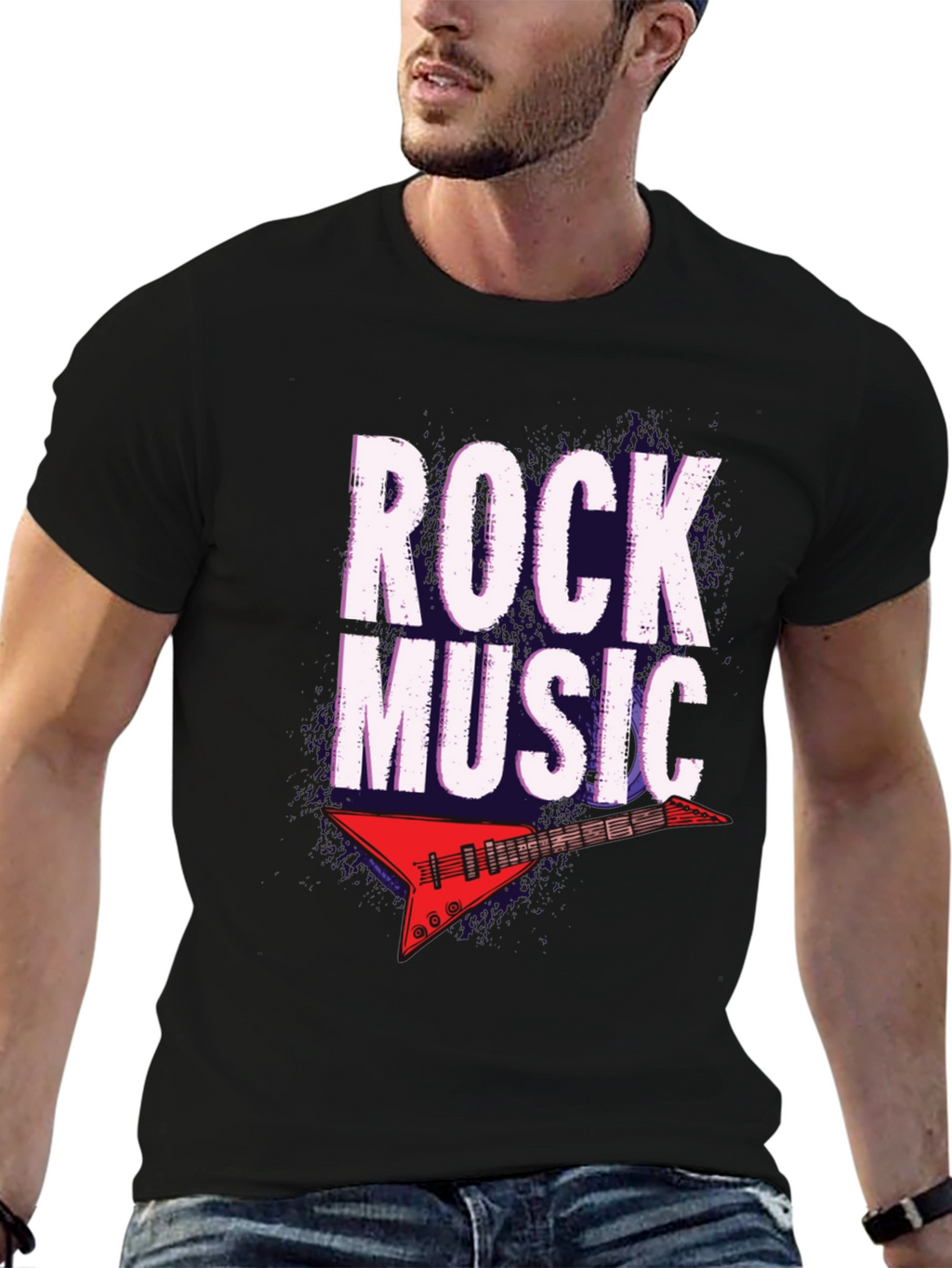 Rock Music Graphic T-Shirt