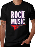 Rock Music Graphic T-Shirt
