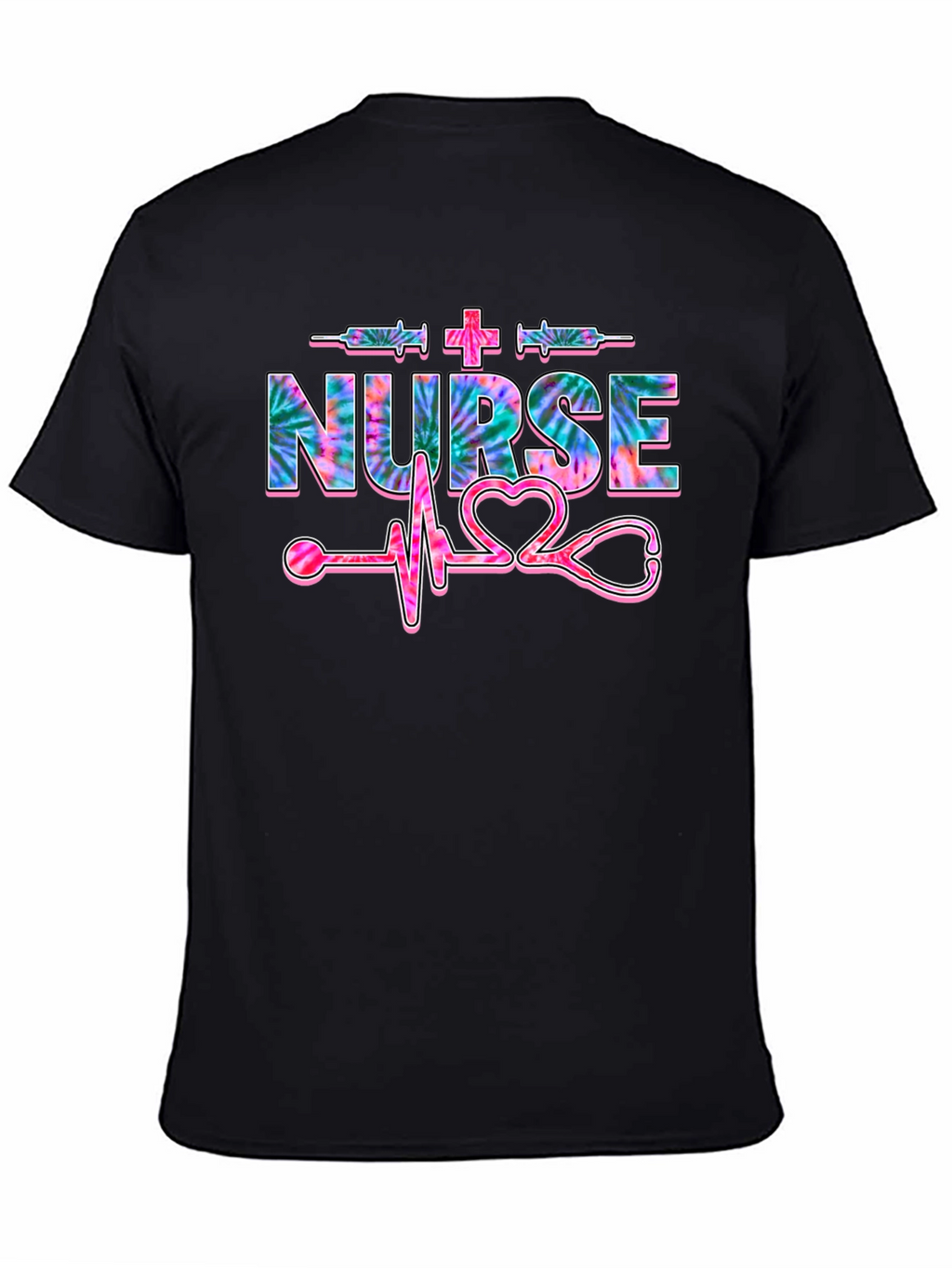 Nurse Tie Dye Graphic Tee