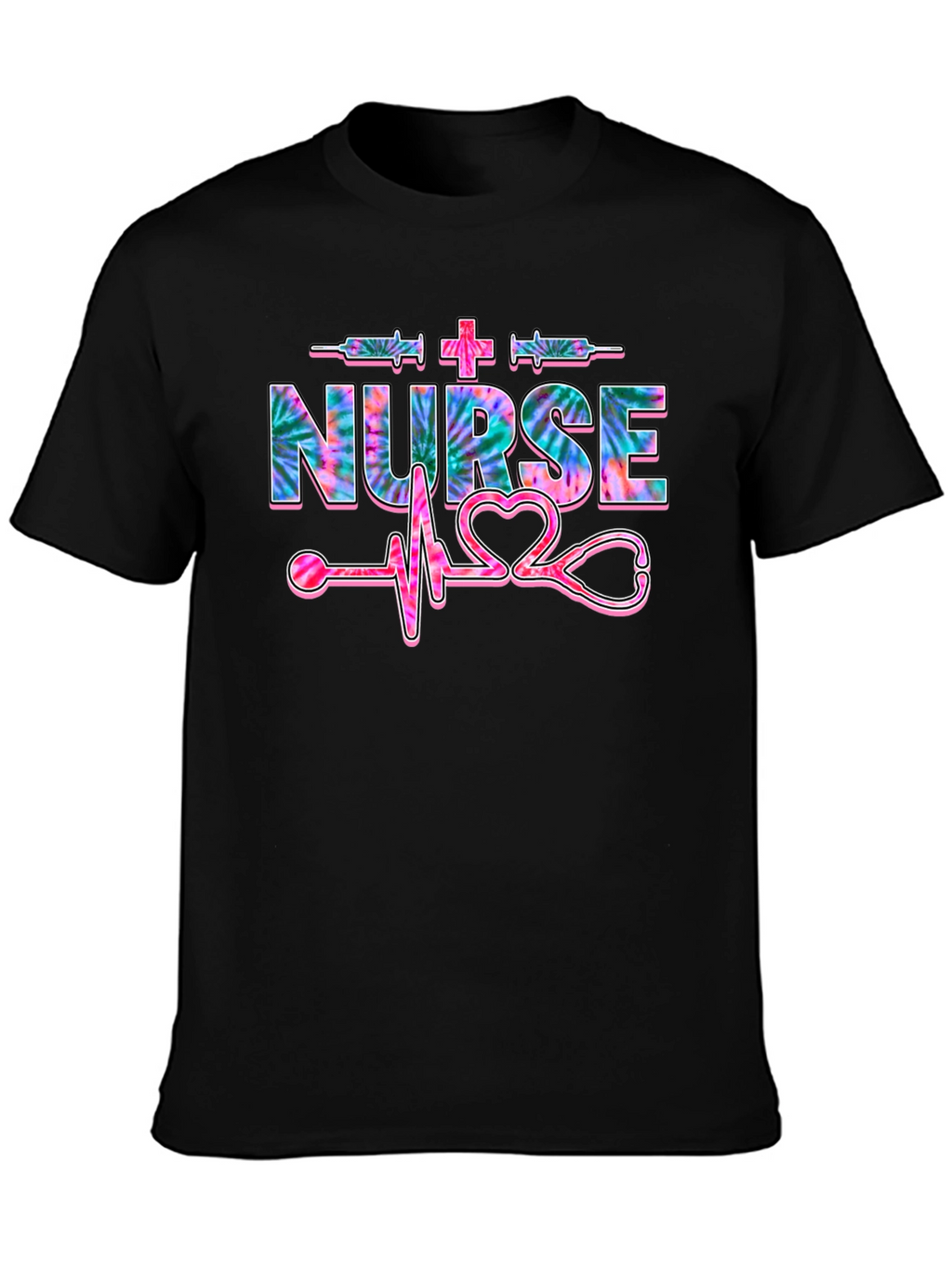 Nurse Tie Dye Graphic Tee