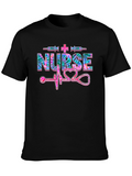 Nurse Tie Dye Graphic Tee