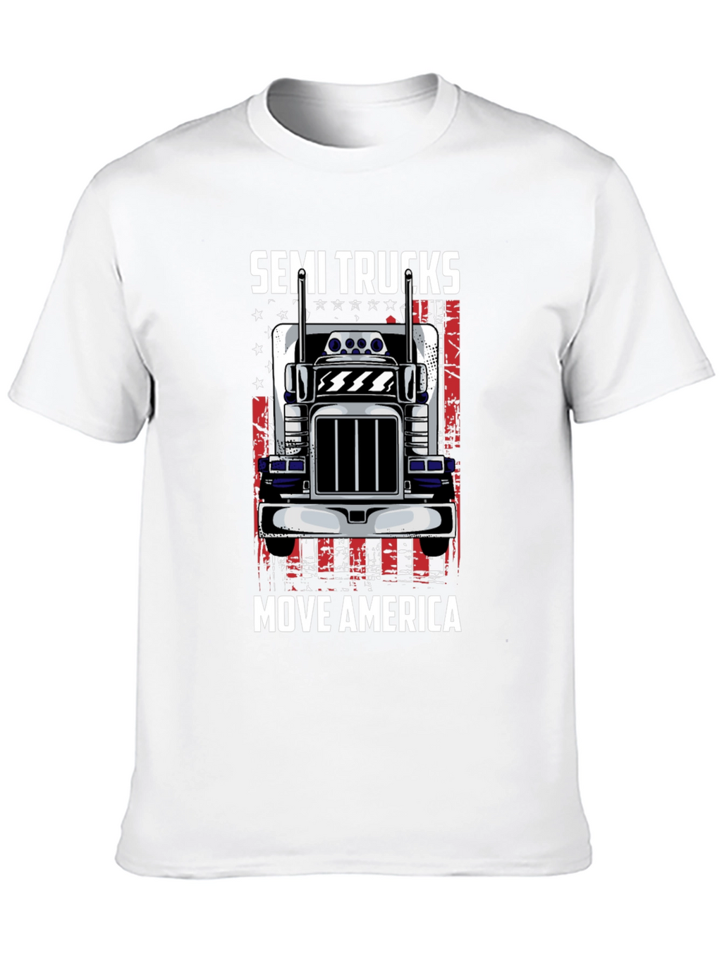 Semi Trucks Move America T-Shirt
