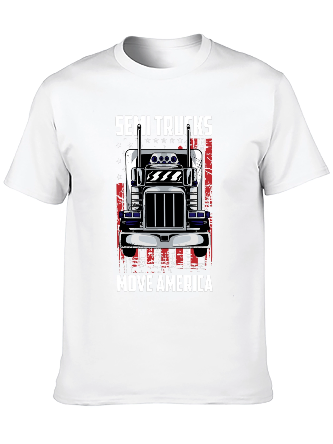Semi Trucks Move America T-Shirt
