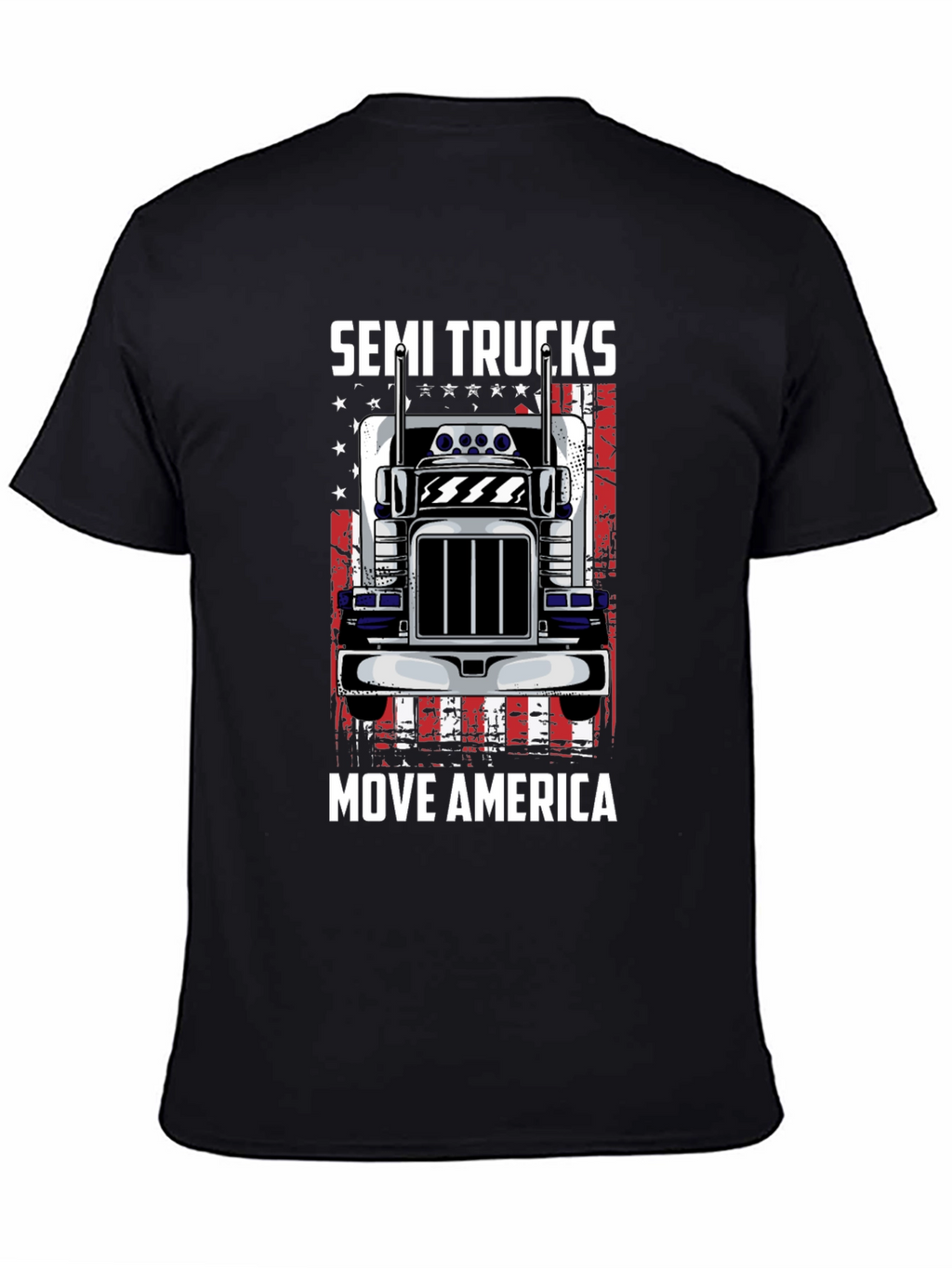 Semi Trucks Move America T-Shirt