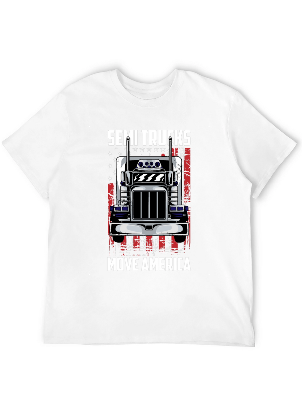 Semi Trucks Move America T-Shirt