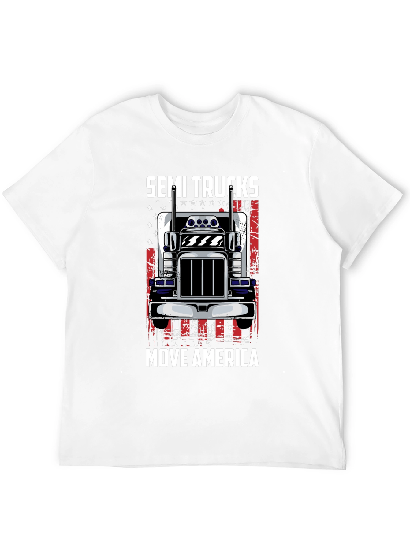 Semi Trucks Move America T-Shirt