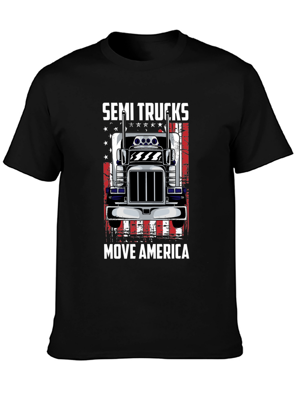 Semi Trucks Move America T-Shirt