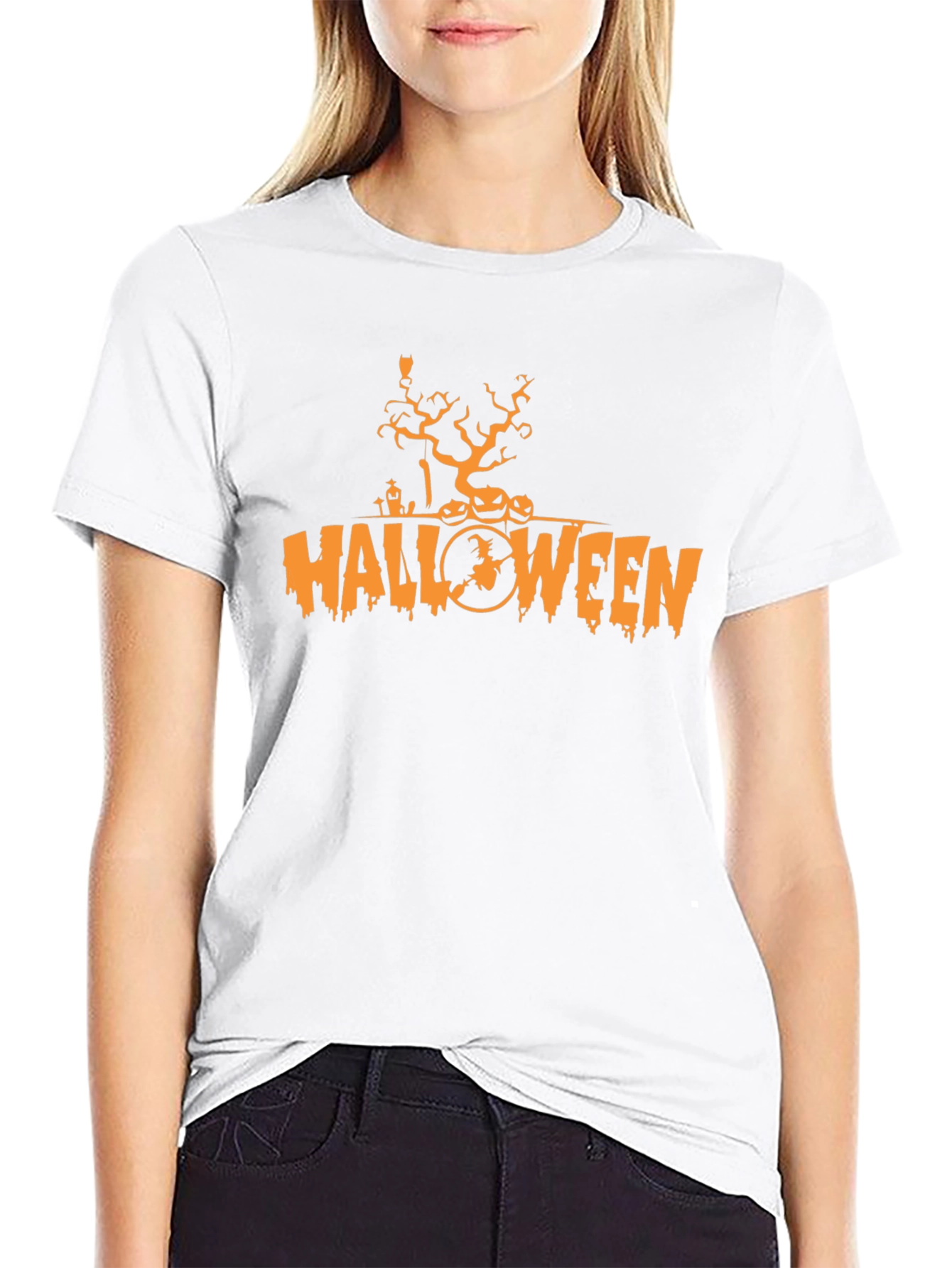Halloween Graphic Tee - Spooky Season Shirt