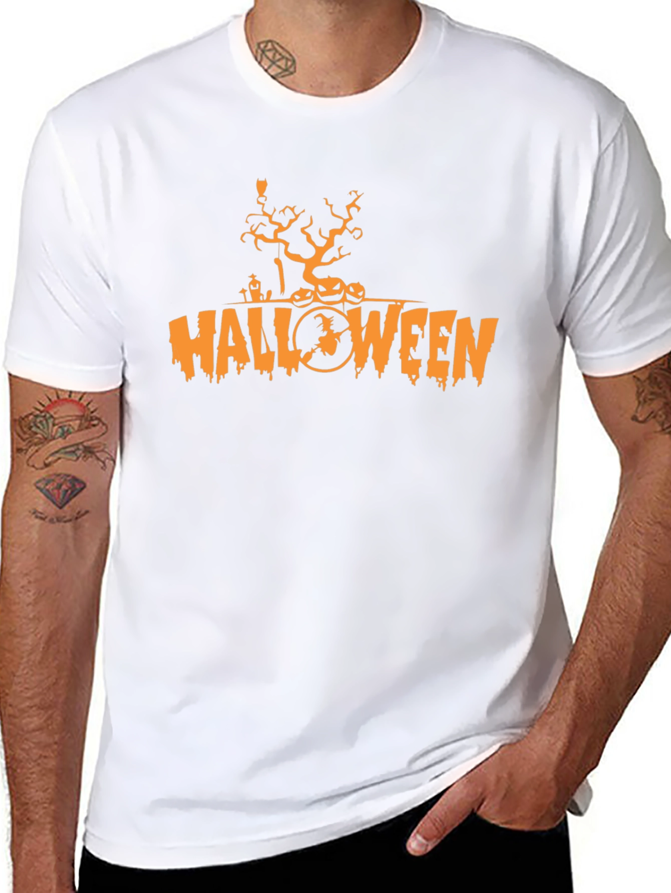 Halloween Graphic Tee - Spooky Season Shirt