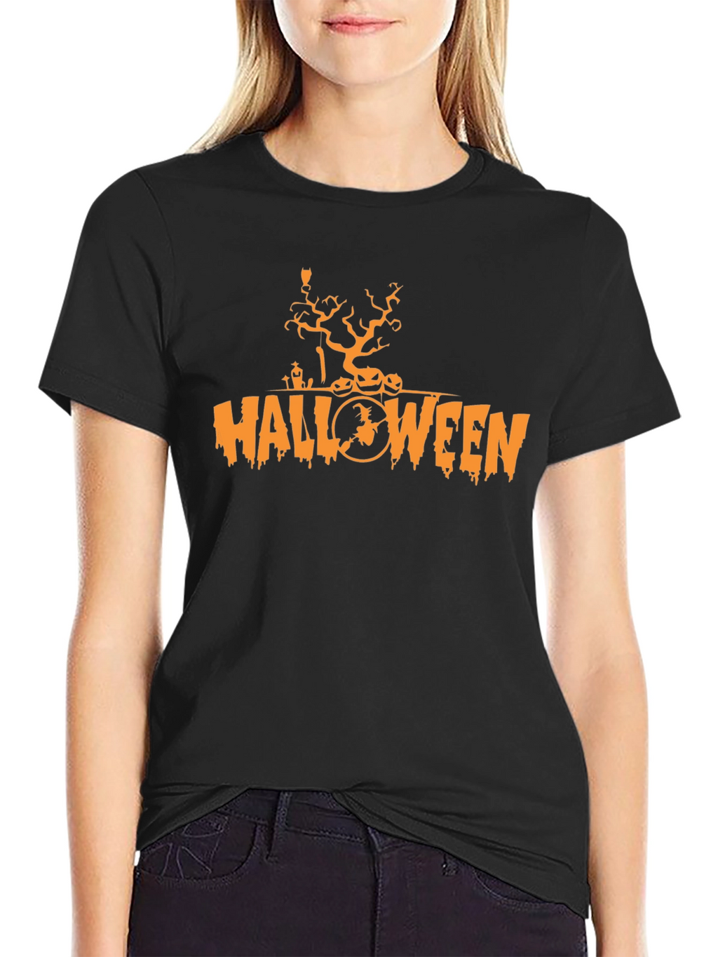 Halloween Graphic Tee - Spooky Season Shirt
