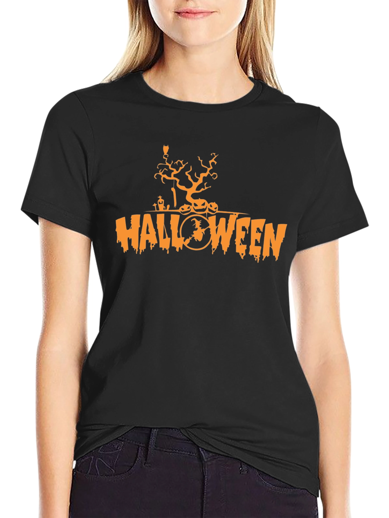 Halloween Graphic Tee - Spooky Season Shirt