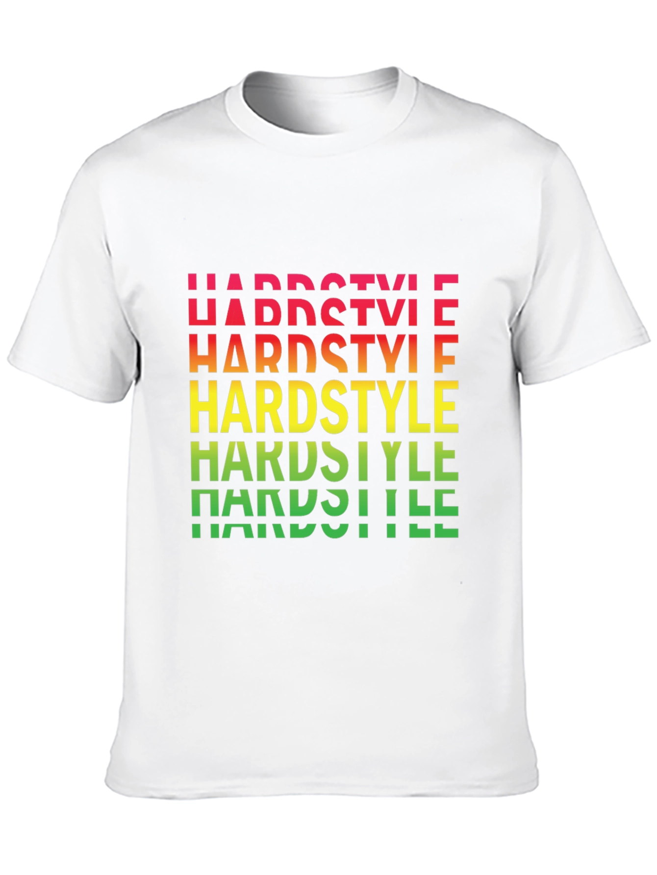 Hardstyle Graphic Print Black T-Shirt