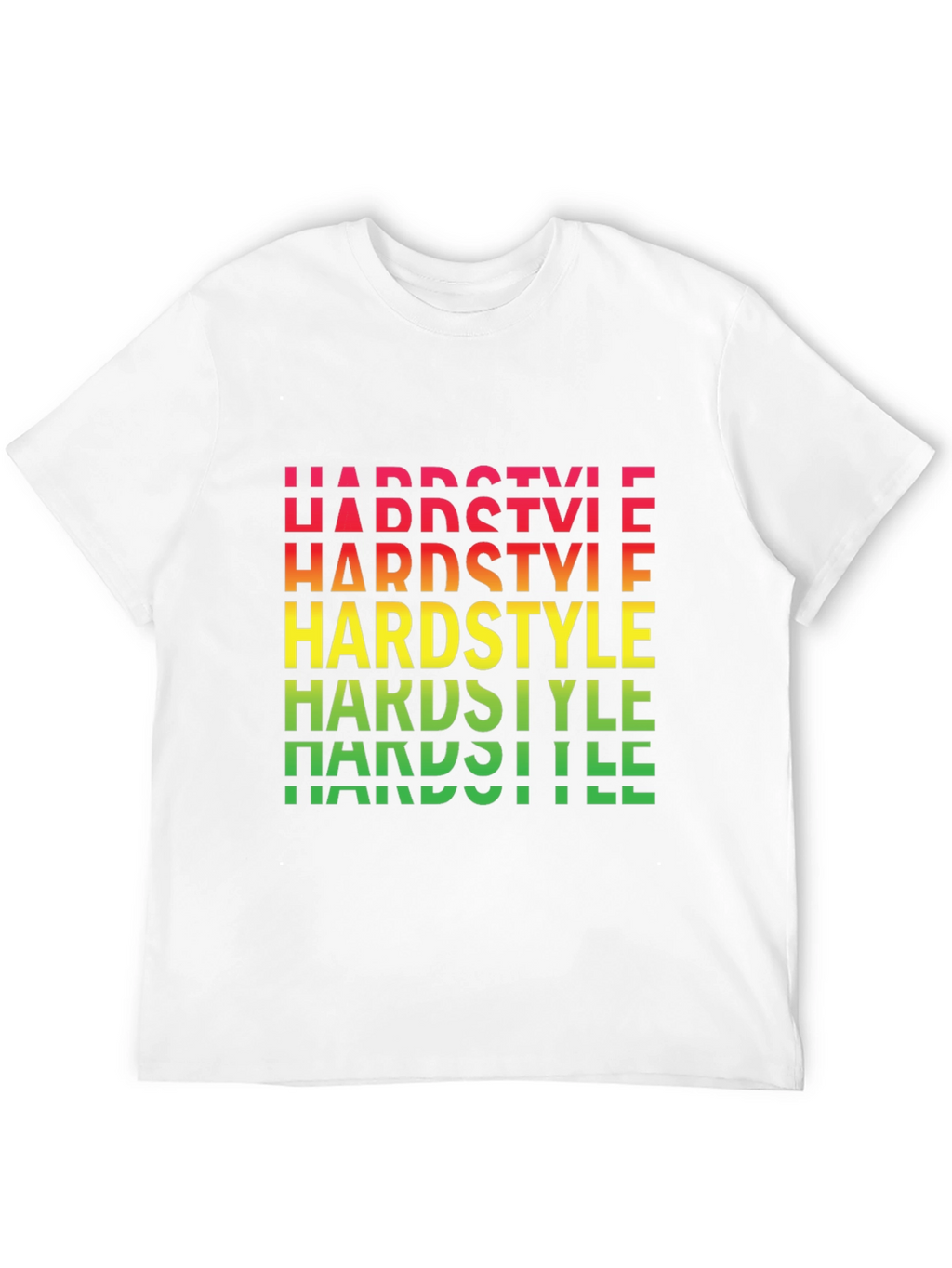 Hardstyle Graphic Print Black T-Shirt